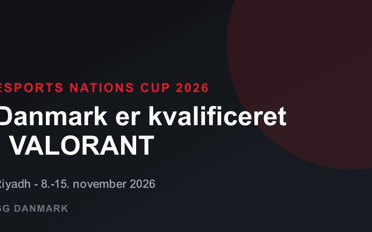 Danmark kvalificeret til Esports Nations Cup - spiller med om stor millionpræmie i Riyadh